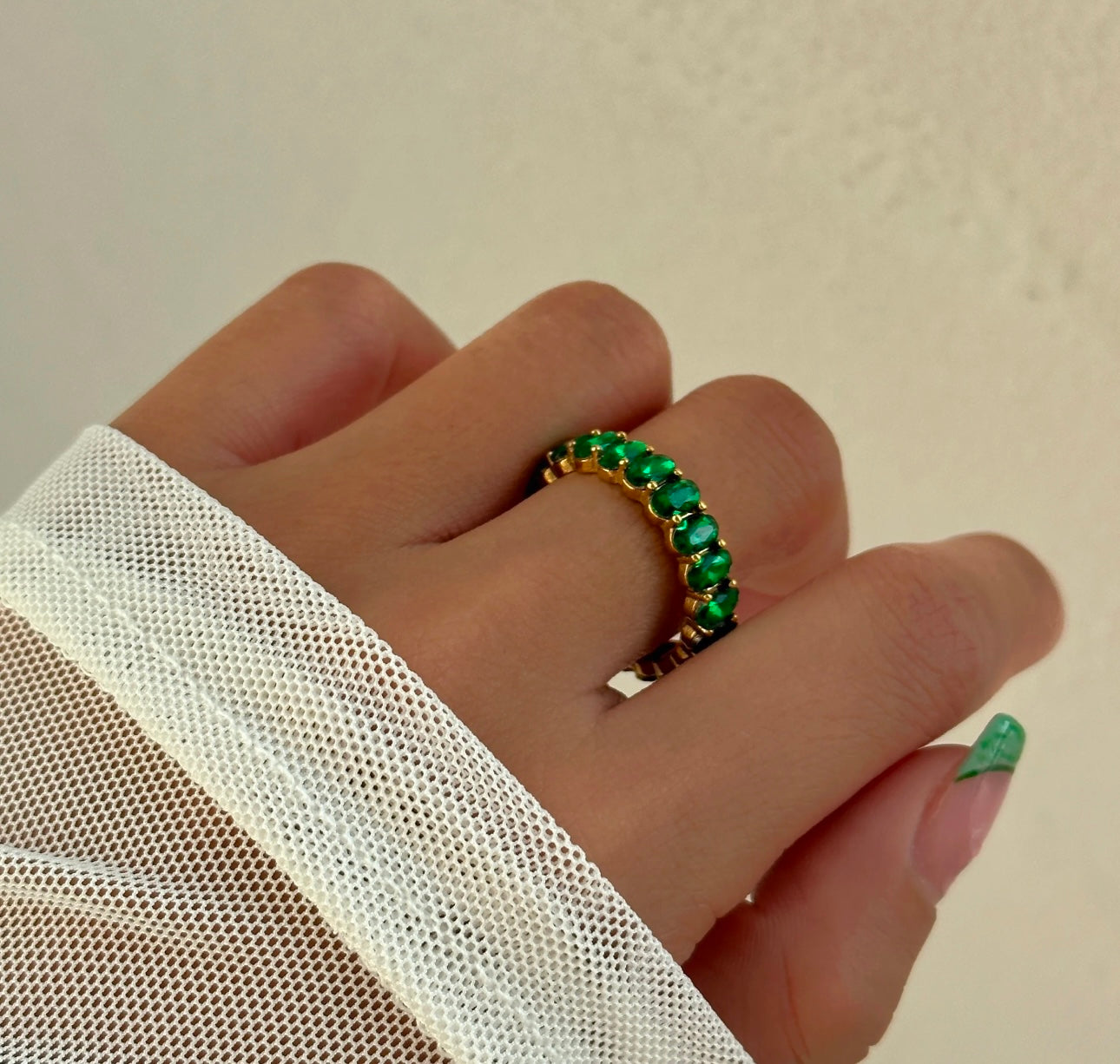 Emerald Princess Ring