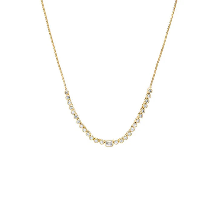 Everly Bezel Gradual necklace