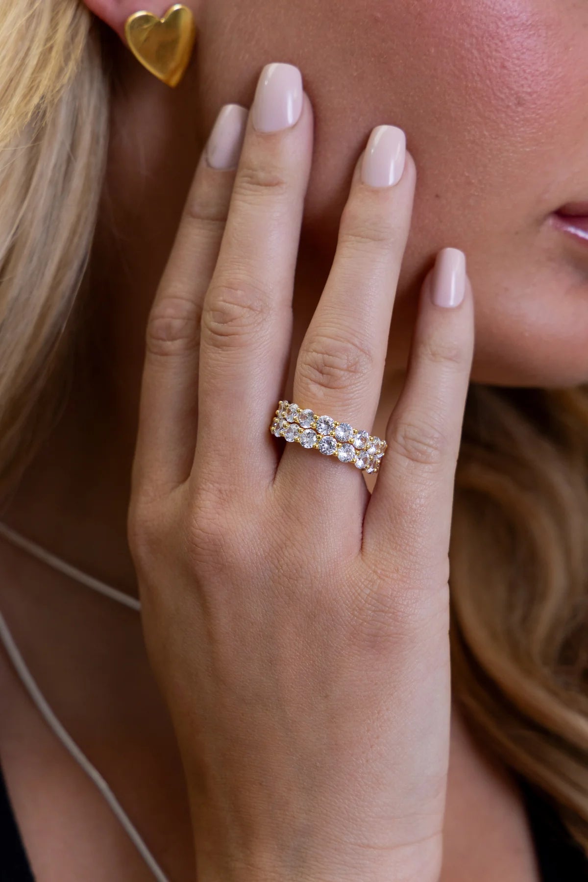 Arie Double eternity ring