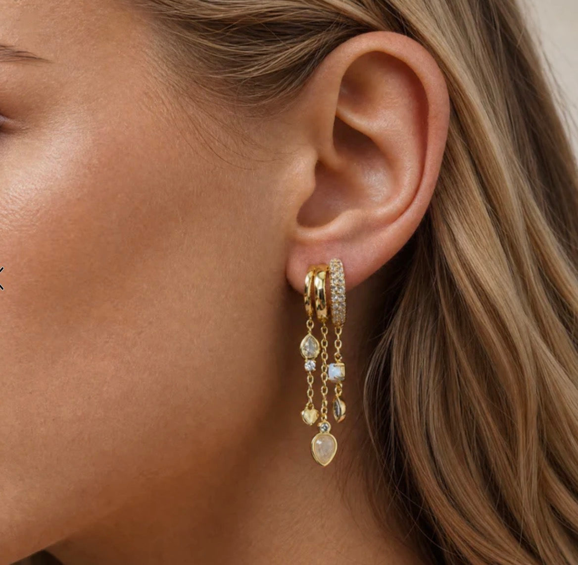Charm Drop Earrings