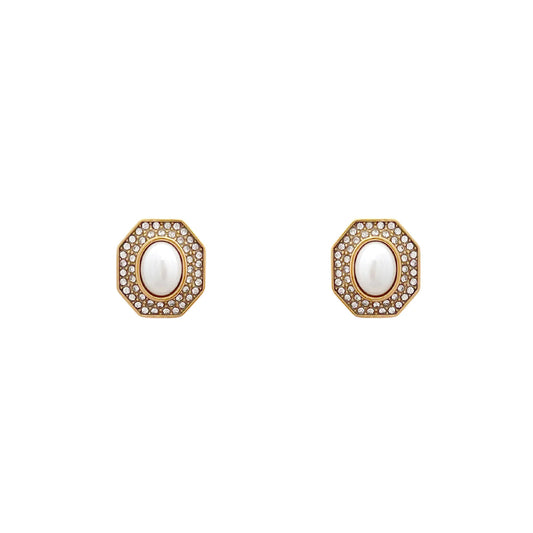 'ESTELA' EARRING -PEARL