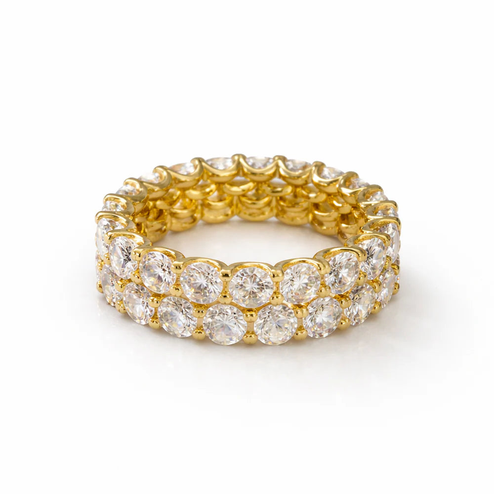Arie Double eternity ring
