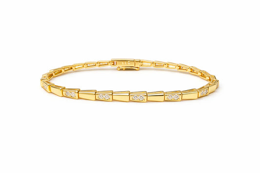 Snake Tennis Bracelet