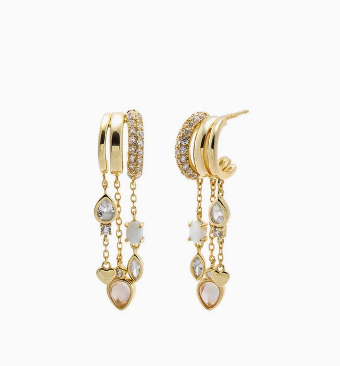 Charm Drop Earrings