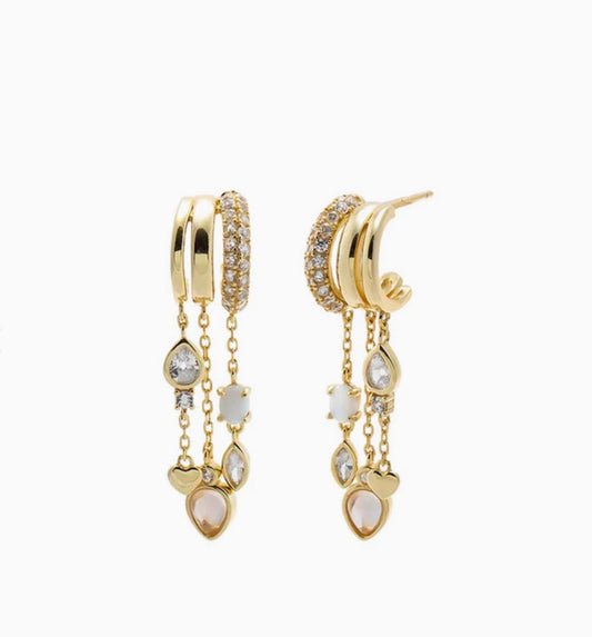 Charm Drop Earrings