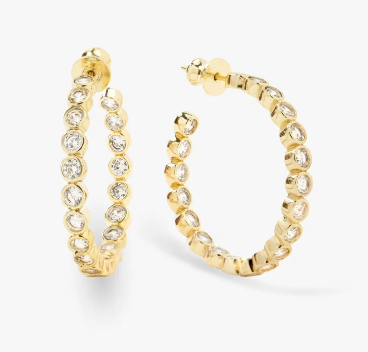 Eternal Sparkle hoops