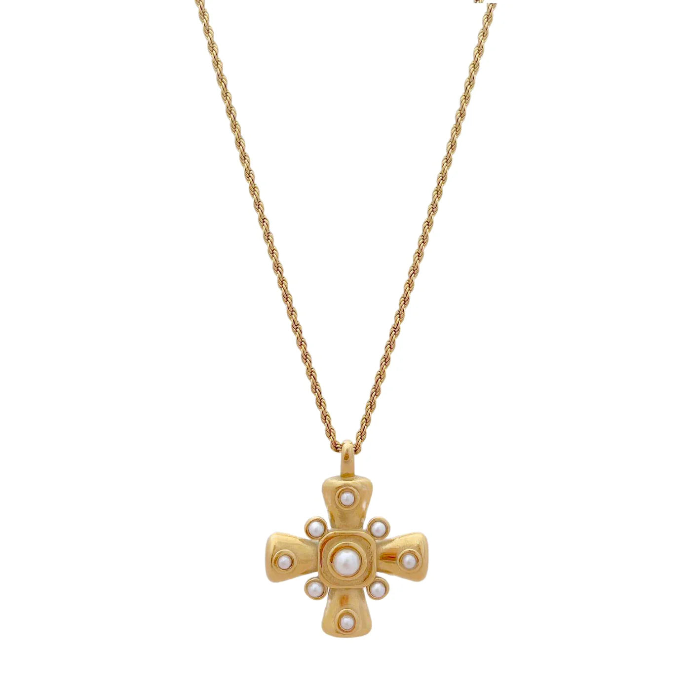 'ELENA' CROSS NECKLACE