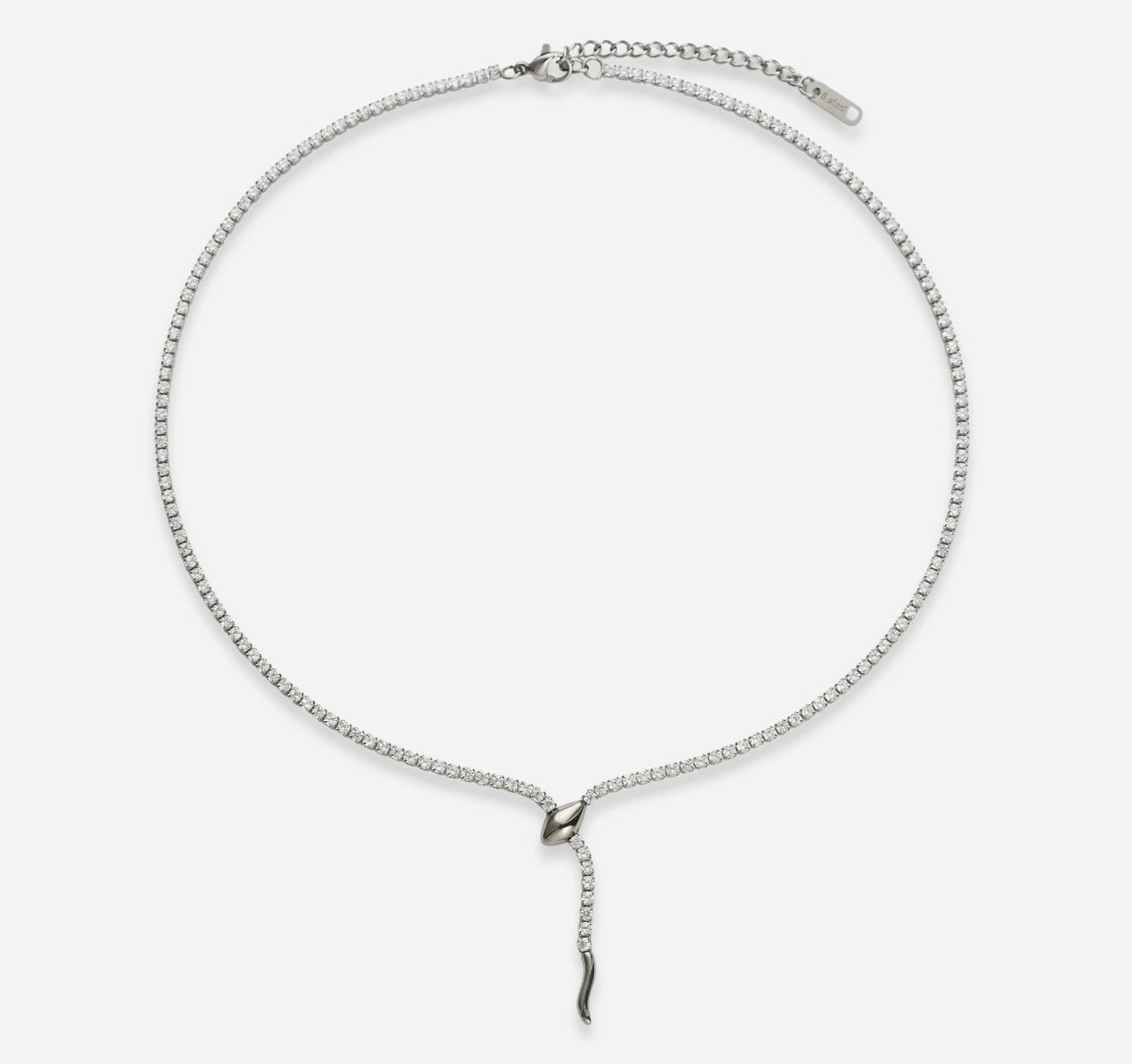 Tennis Snake Necklace