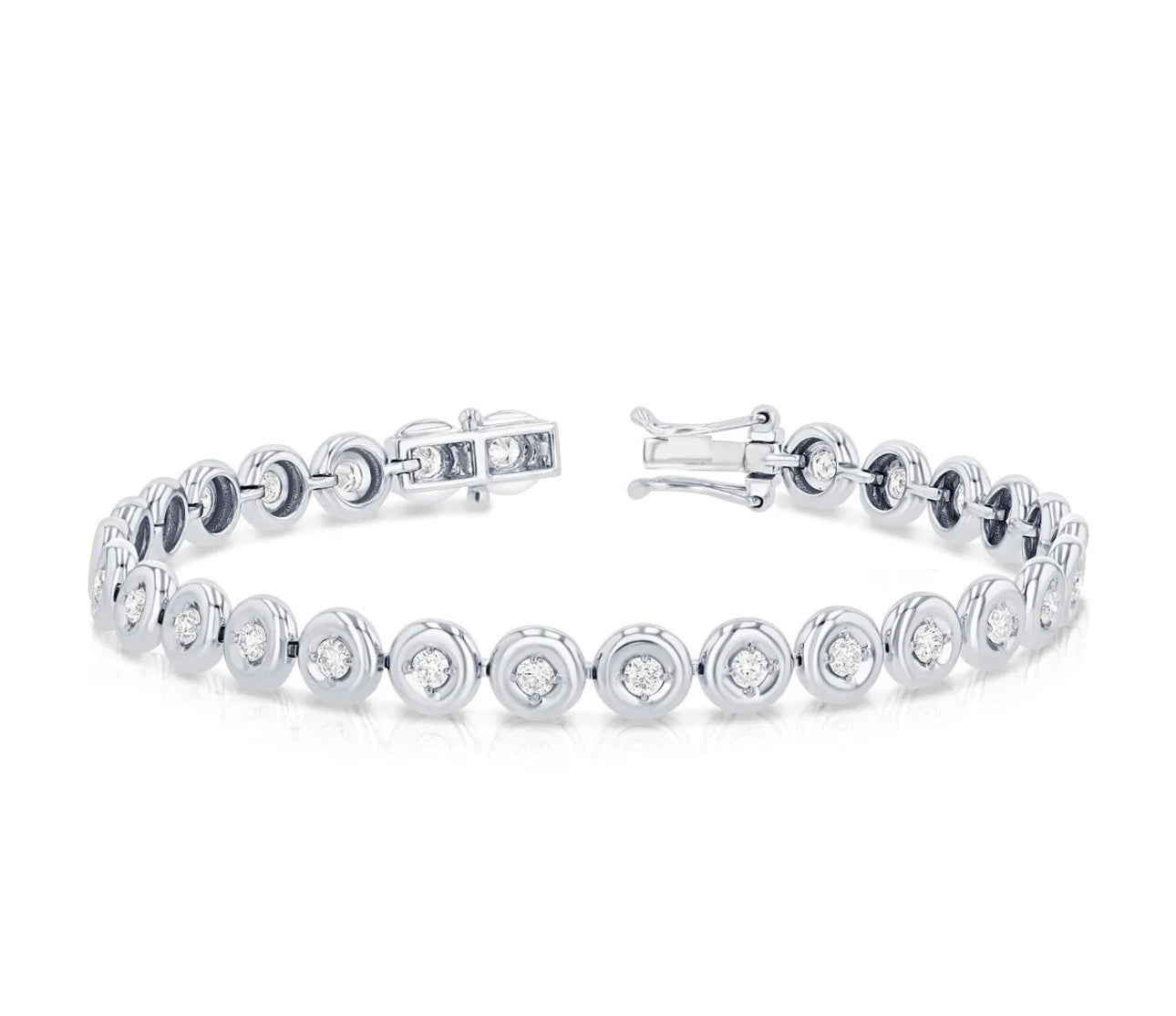 Tennis Silver Bracelet