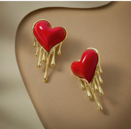 Bleeding Heart Earrings