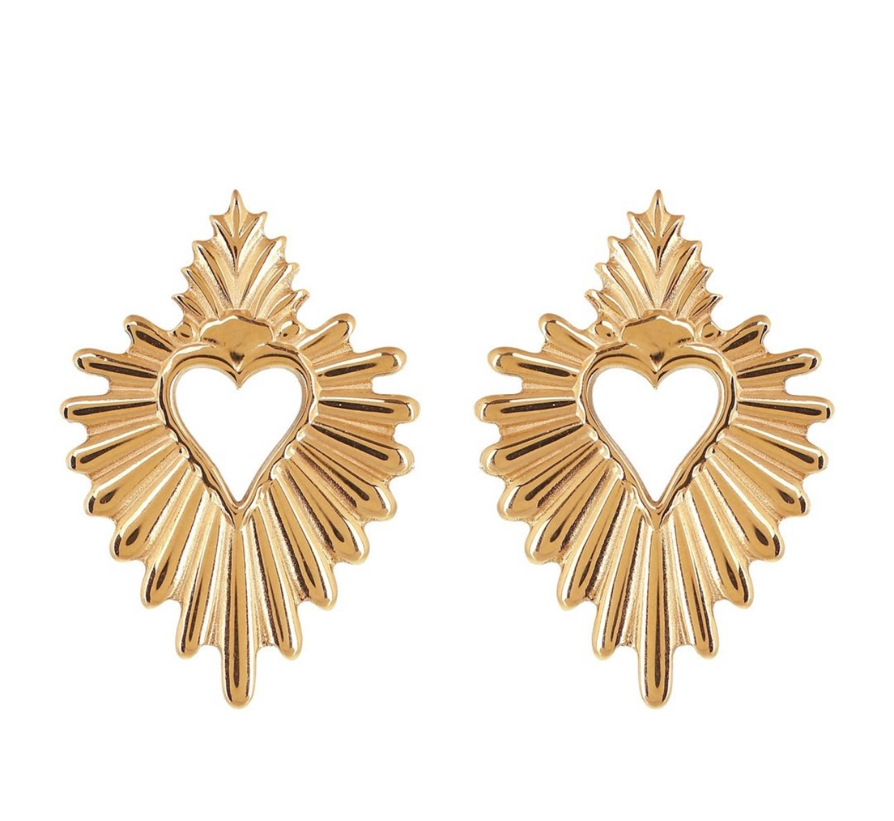 Deténte Heart Earrings